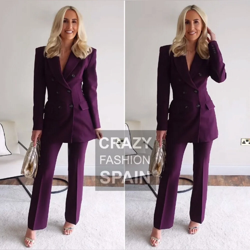 Zara Pink and Purple Pants Set - Picture 10 of 12